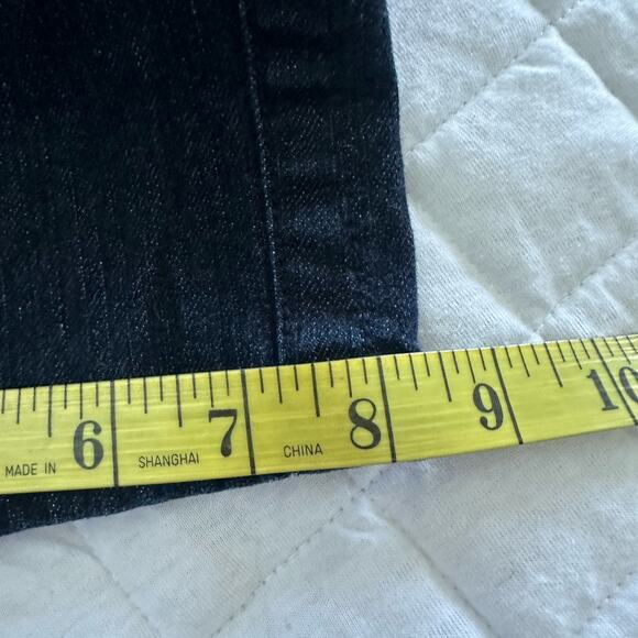 Vintage 90s TALBOTS Jeans Womens Cropped Dark Wash Mid Rise Stretch | 10 - Picture 13 of 13